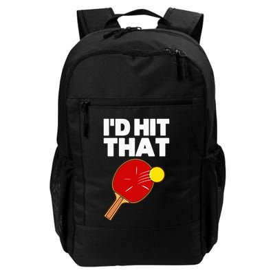 Cool Table Tennis Design Game Ping Pong Lovers Backpack