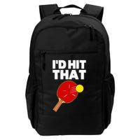 Cool Table Tennis Design Game Ping Pong Lovers Backpack