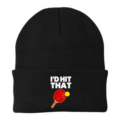 Cool Table Tennis Design Game Ping Pong Lovers Beanie
