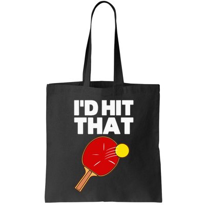 Cool Table Tennis Design Game Ping Pong Lovers Bag