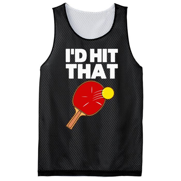 Cool Table Tennis Design Game Ping Pong Lovers Mesh Reversible Basketball Jersey Tank