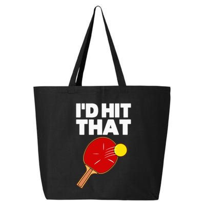 Cool Table Tennis Design Game Ping Pong Lovers 25L Jumbo Tote