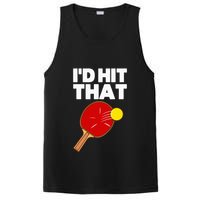 Cool Table Tennis Design Game Ping Pong Lovers PosiCharge Competitor Tank