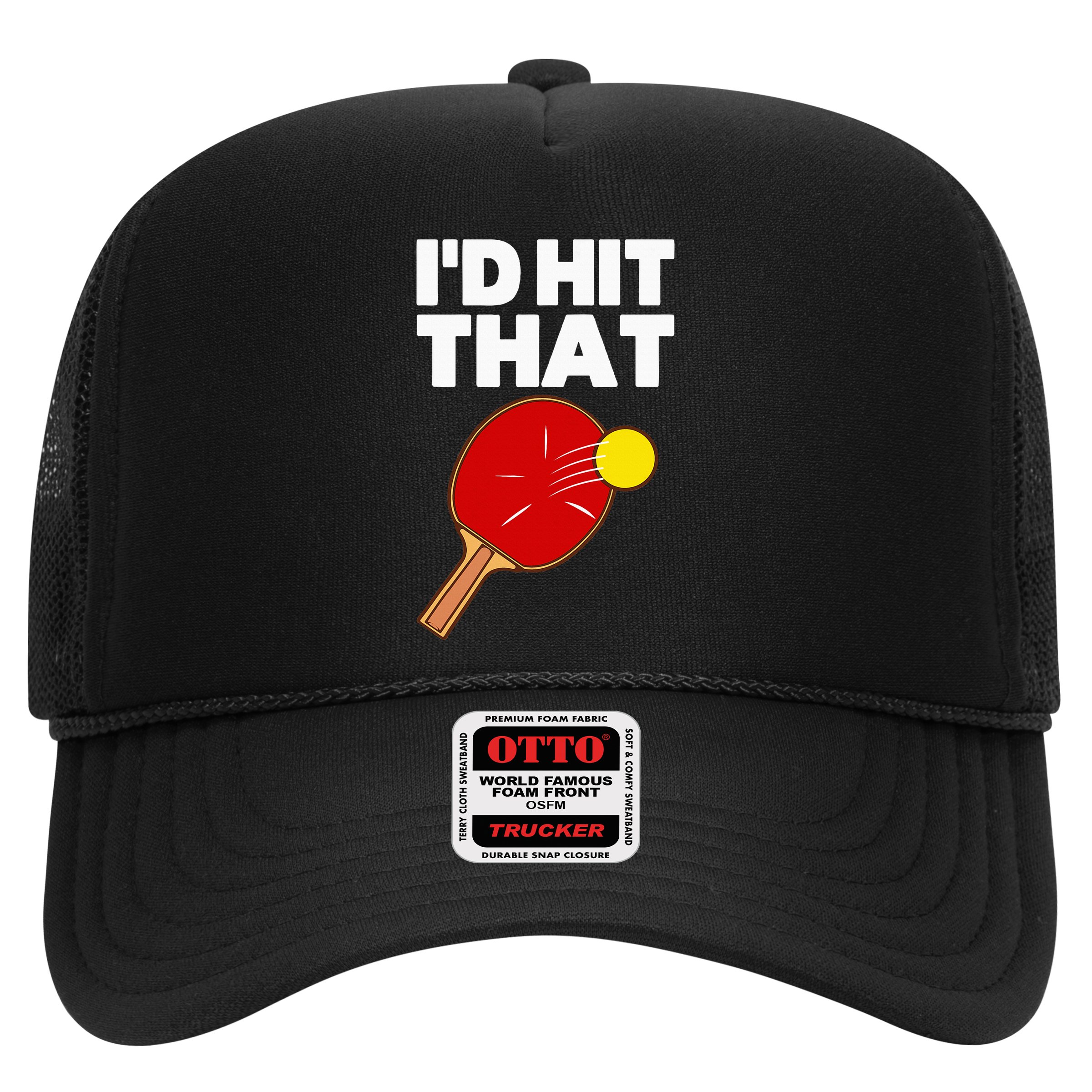 Cool Table Tennis Design Game Ping Pong Lovers Hat