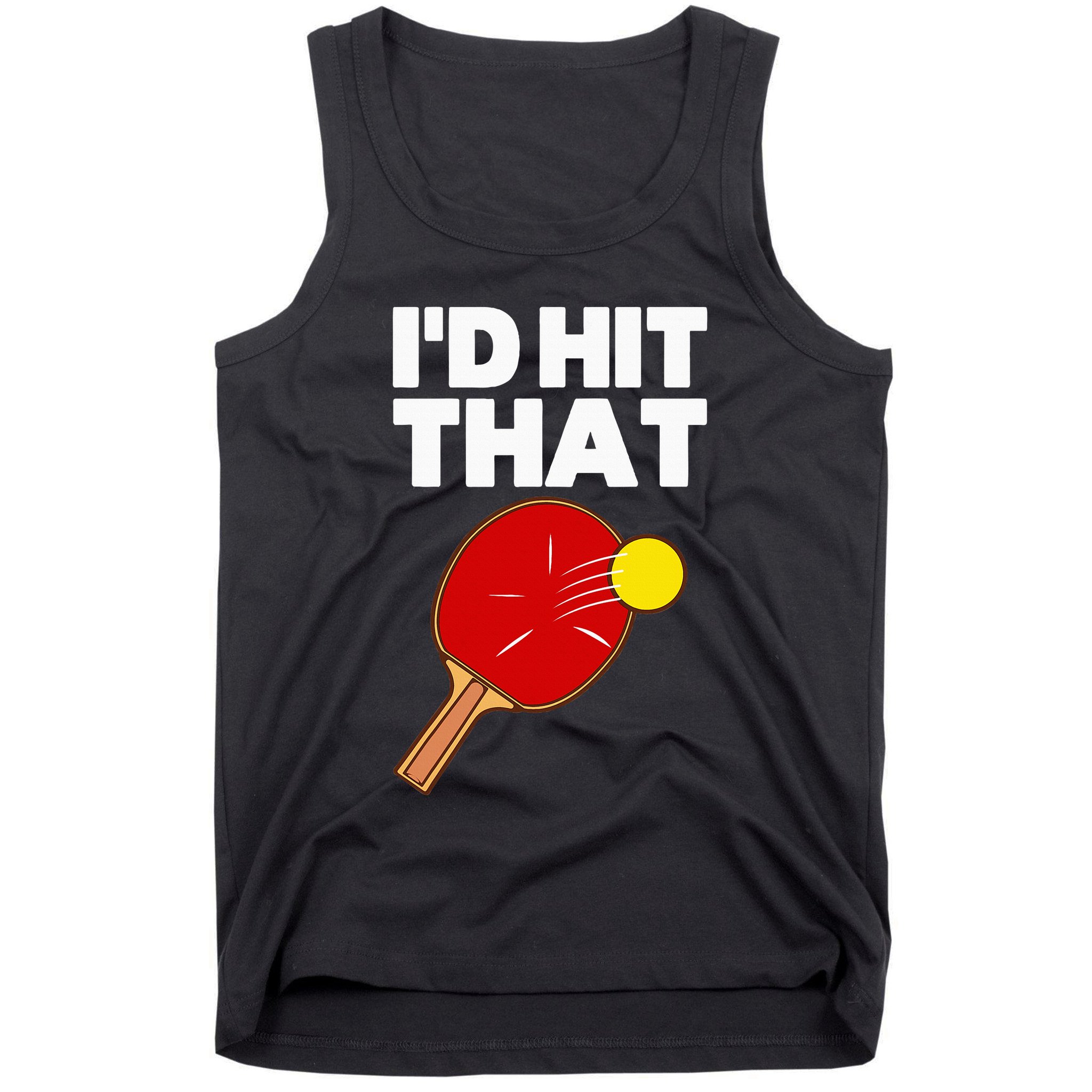 Cool Table Tennis Design Game Ping Pong Lovers Tank Top