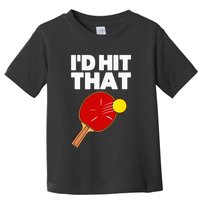 Cool Table Tennis Design Game Ping Pong Lovers Toddler T-Shirt