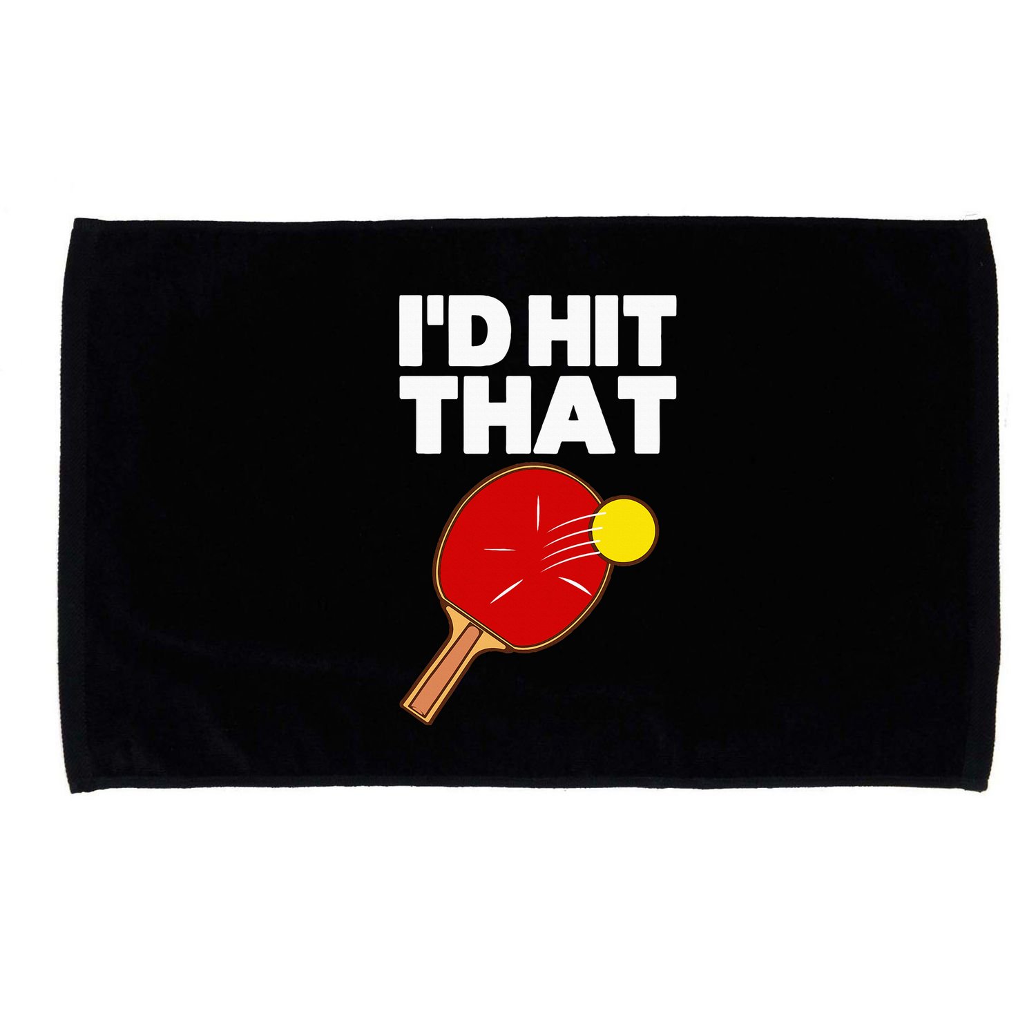 Cool Table Tennis Design Game Ping Pong Lovers Microfiber Hand Towel