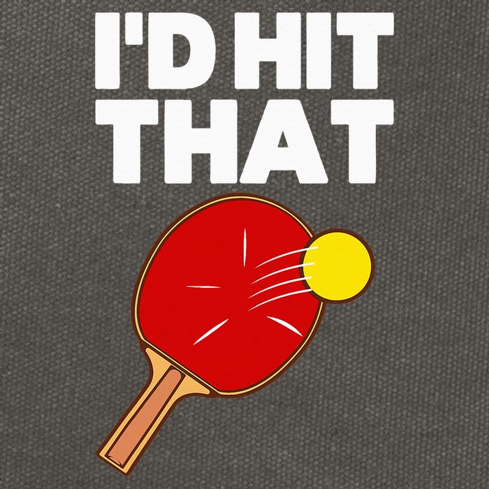 Cool Table Tennis Design Game Ping Pong Lovers Cotton Canvas Backpack