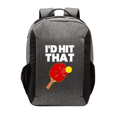 Cool Table Tennis Design Game Ping Pong Lovers Vector Backpack