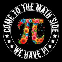 Come To The Math Side We Have Pi Math Pi Day Teacher Kids Mousepad
