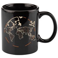 Countries Traveler Traveling World Map 11oz C Handle Ceramic Mug