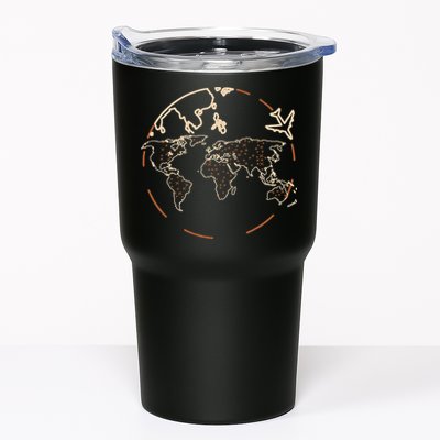 Countries Traveler Traveling World Map Tumbler