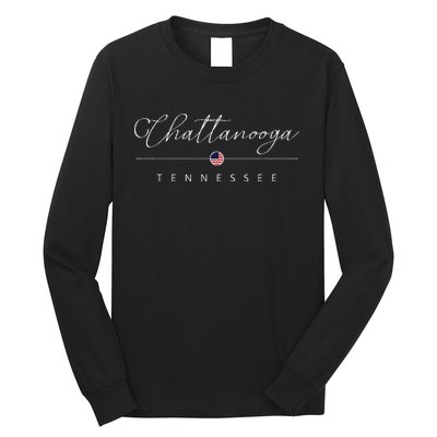 Chattanooga Tennessee Tn On Chattanooga Long Sleeve Shirt