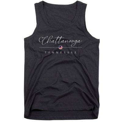 Chattanooga Tennessee Tn On Chattanooga Tank Top