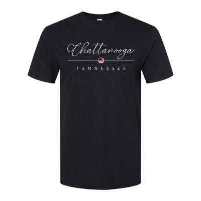 Chattanooga Tennessee Tn On Chattanooga Softstyle CVC T-Shirt