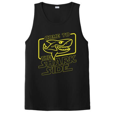 Come To The Shark Side Funny Shark Lover Ocean Wildlife PosiCharge Competitor Tank