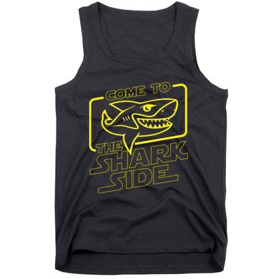 Come To The Shark Side Funny Shark Lover Ocean Wildlife Tank Top