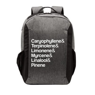 Cannabis Terpenes Terps List Marijuana Smoker Toker 420 Weed Vector Backpack