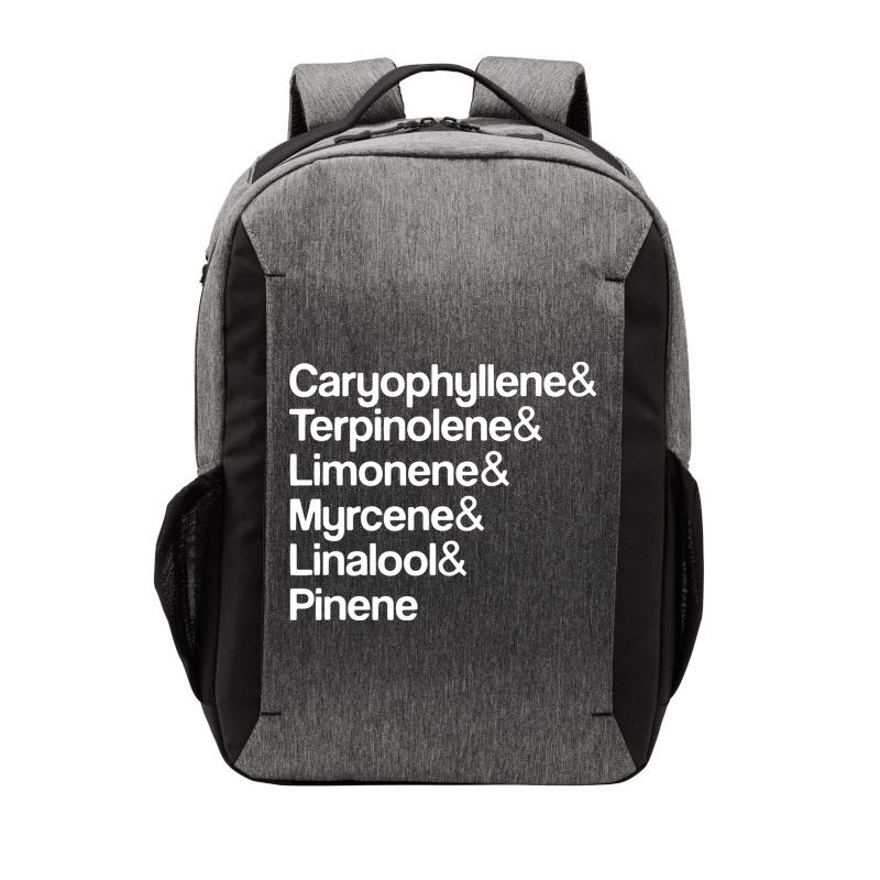 Cannabis Terpenes Terps List Marijuana Smoker Toker 420 Weed Vector Backpack