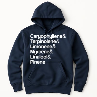Cannabis Terpenes Terps List Marijuana Smoker Toker 420 Weed Hoodie