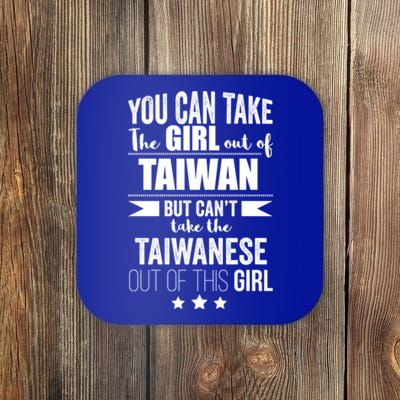 Can Take The Out Of Taiwan Pride Taiwanese Proud Funny Gift Coaster