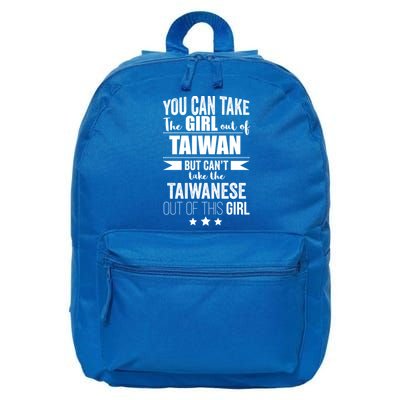 Can Take The Out Of Taiwan Pride Taiwanese Proud Funny Gift 16 in Basic Backpack