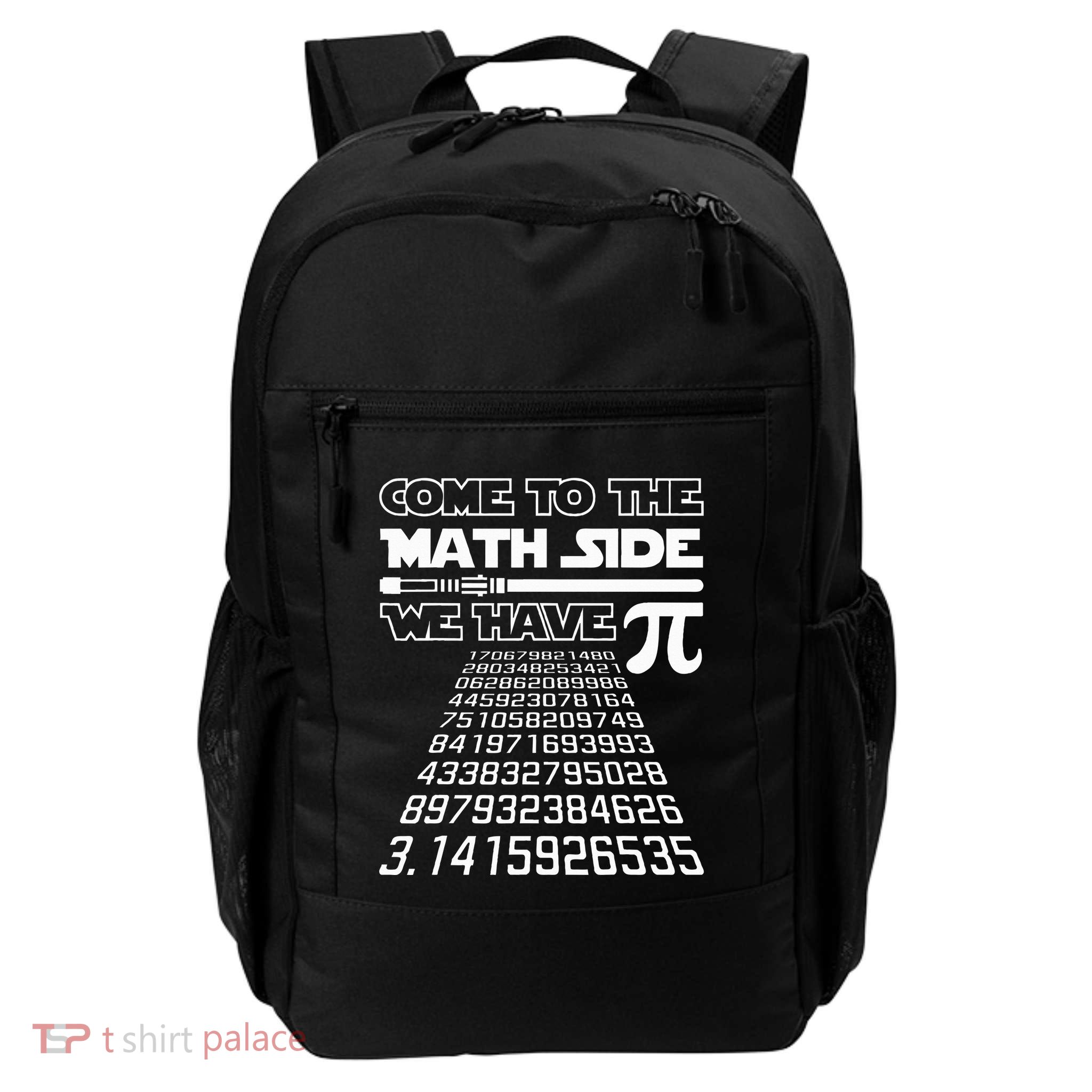 Come To The Math Side We Have Pie Pi Day Teacher Gift Daily Commute Backpack