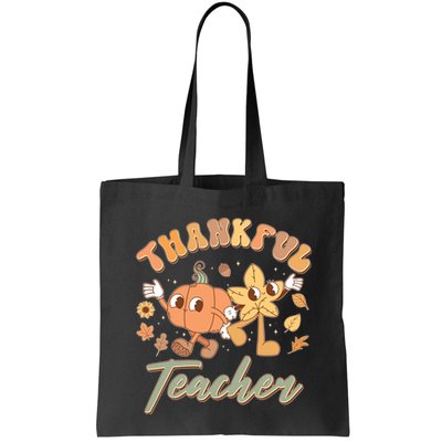 Cute Thanksgiving Thankful Teacher Bag