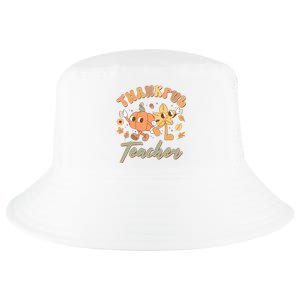 Cute Thanksgiving Thankful Teacher Cool Comfort Performance Bucket Hat