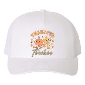 Cute Thanksgiving Thankful Teacher Yupoong Adult 5-Panel Trucker Hat