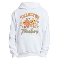 Cute Thanksgiving Thankful Teacher Urban Pullover Hoodie