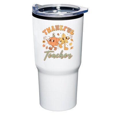 Cute Thanksgiving Thankful Teacher Tumbler