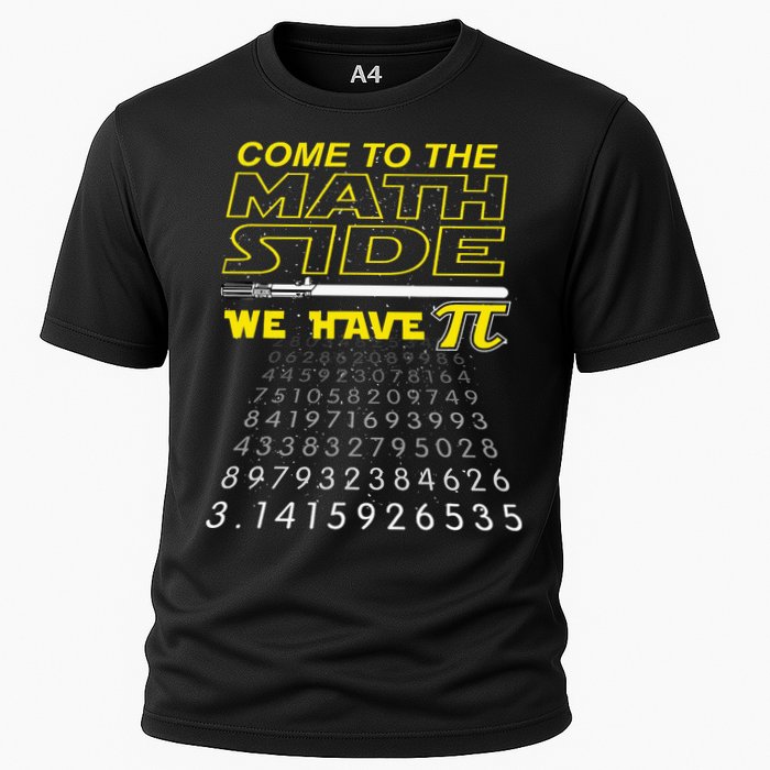 Come To The Math Side We Have Pi Math Geek & Nerd Cooling Performance Crew T-Shirt