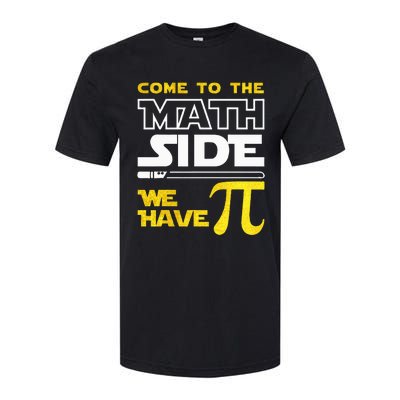 Come To The Math Side We Have Pi Math Pi Day Teacher Softstyle® CVC T-Shirt