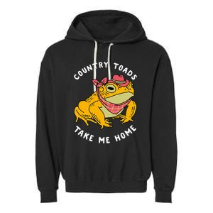 Country Toads Take Me Home Apparel Garment-Dyed Fleece Hoodie