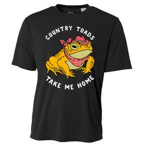 Country Toads Take Me Home Apparel Cooling Performance Crew T-Shirt