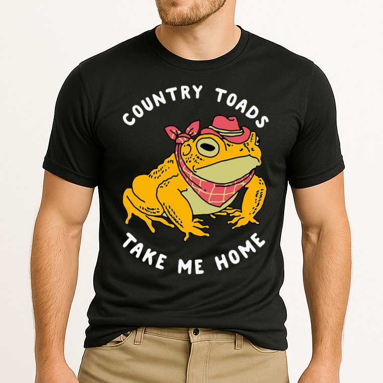Country Toads Take Me Home Apparel Cooling Performance Crew T-Shirt