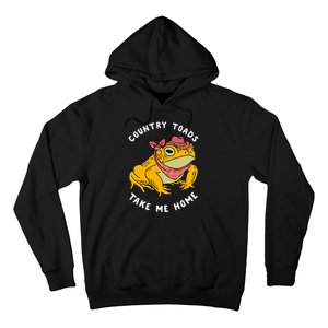 Country Toads Take Me Home Apparel Hoodie