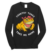 Country Toads Take Me Home Apparel Long Sleeve Shirt