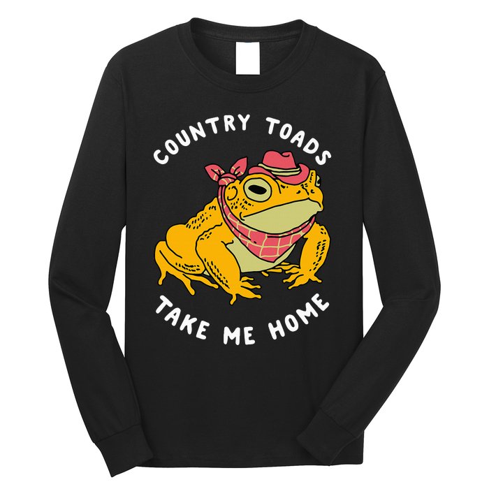 Country Toads Take Me Home Apparel Long Sleeve Shirt