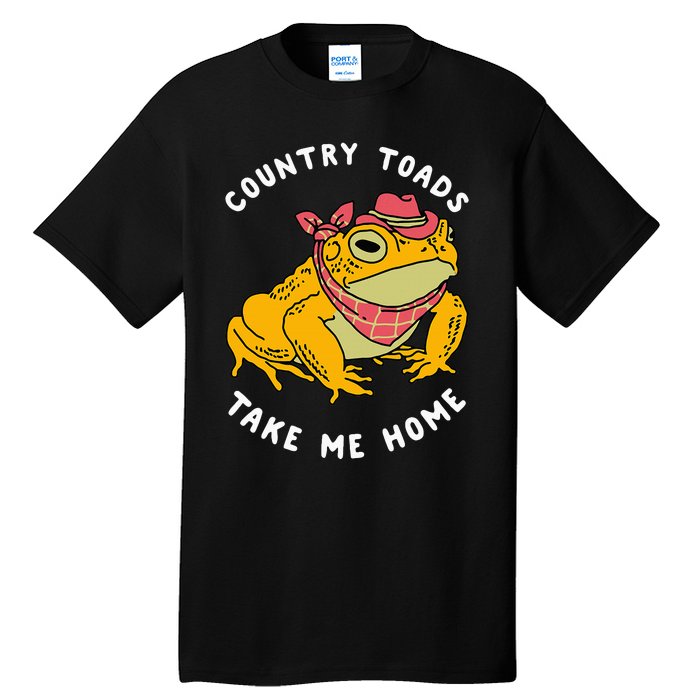 Country Toads Take Me Home Apparel Tall T-Shirt