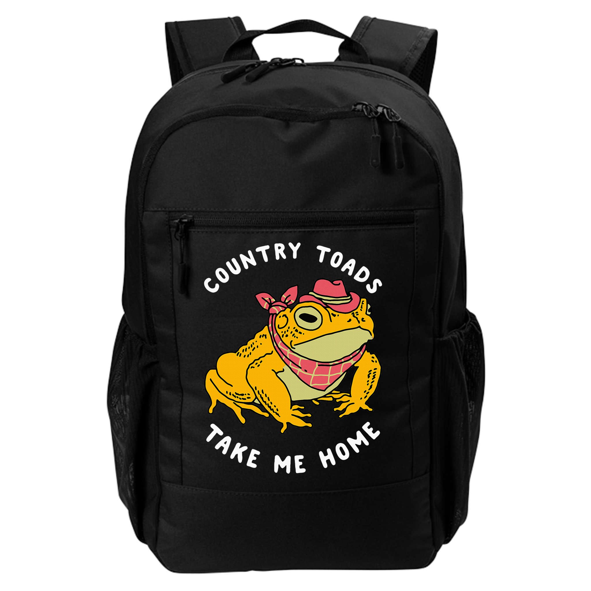 Country Toads Take Me Home Apparel Backpack