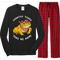 Country Toads Take Me Home Apparel Long Sleeve Pajama Set