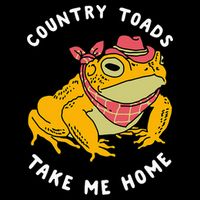 Country Toads Take Me Home Apparel Flat Bill Trucker Hat