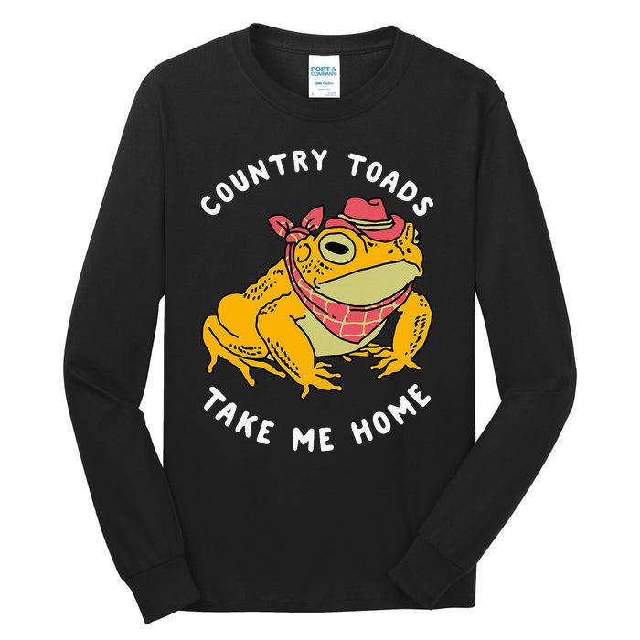 Country Toads Take Me Home Apparel Tall Long Sleeve T-Shirt