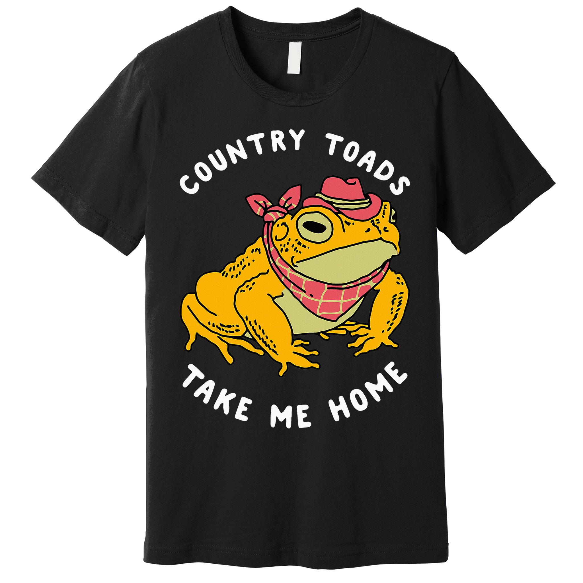 Country Toads Take Me Home Apparel Premium T-Shirt