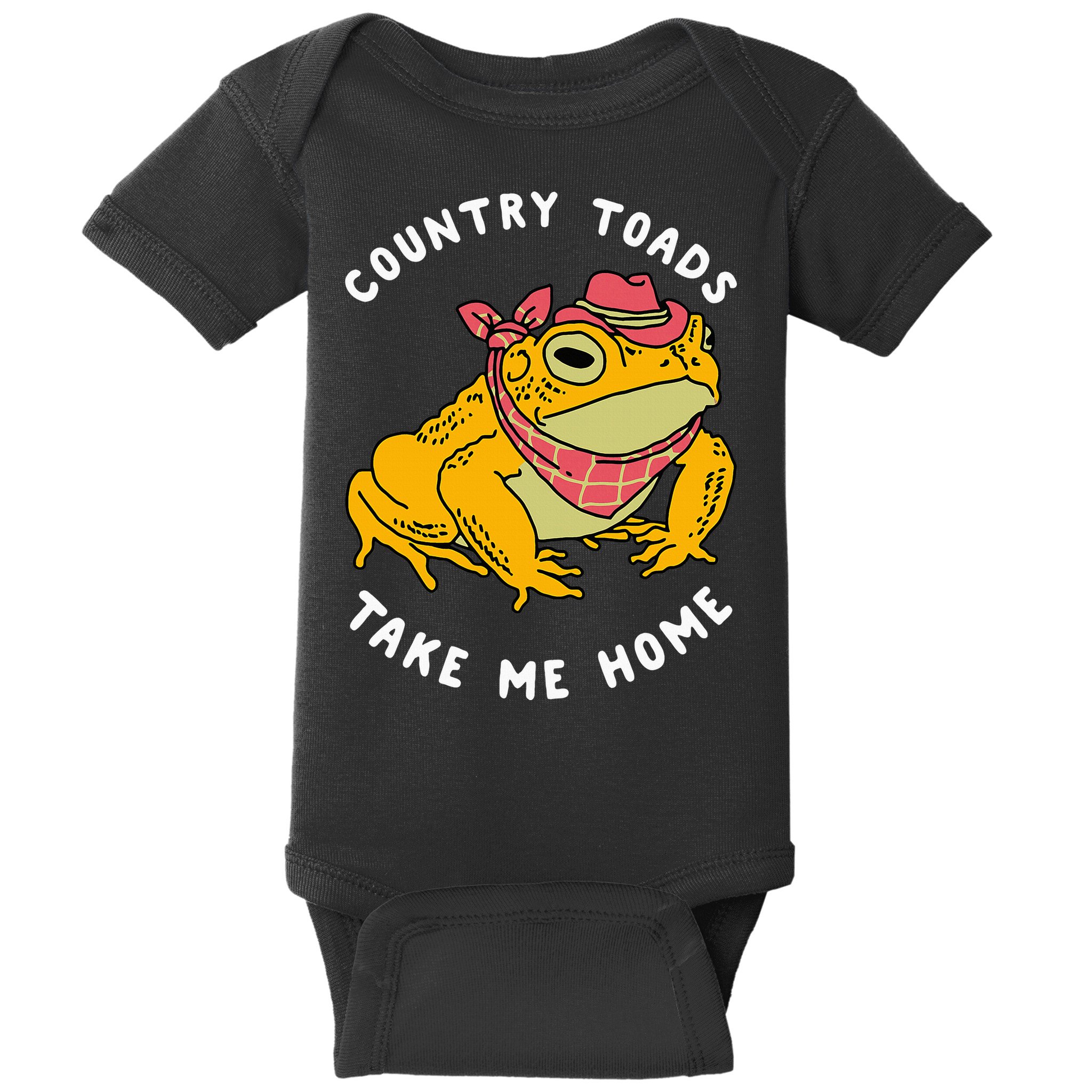 Country Toads Take Me Home Apparel Baby Bodysuit
