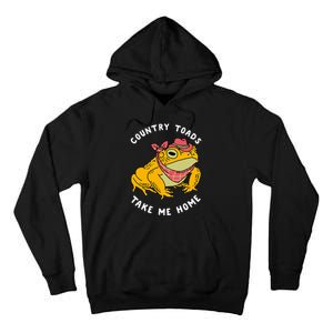 Country Toads Take Me Home Apparel Tall Hoodie