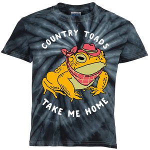 Country Toads Take Me Home Apparel Kids Tie-Dye T-Shirt