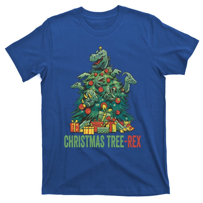 Christmas Tree Trex Christmas Cool Gift T-Shirt